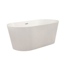 Load image into Gallery viewer, Altair Bathtub Altair Cielo 59" x 30" Freestanding Soaking Acrylic Bathtub 50859-BAT-WH-F