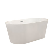 Load image into Gallery viewer, Altair Bathtub Altair Cielo 59" x 30" Freestanding Soaking Acrylic Bathtub 50859-BAT-WH-F