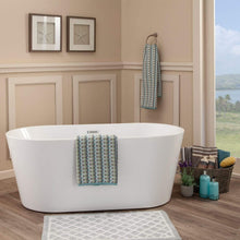 Load image into Gallery viewer, Altair Bathtub Altair Cielo 67" x 32" Freestanding Soaking Acrylic Bathtub 50867-BAT-WH-F