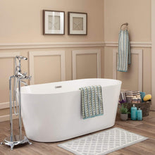 Load image into Gallery viewer, Altair Bathtub Altair Cielo 67" x 32" Freestanding Soaking Acrylic Bathtub 50867-BAT-WH-F