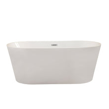 Load image into Gallery viewer, Altair Bathtub Altair Cielo 67" x 32" Freestanding Soaking Acrylic Bathtub 50867-BAT-WH-F