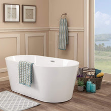 Load image into Gallery viewer, Altair Bathtub Altair Cielo 67" x 32" Freestanding Soaking Acrylic Bathtub 50867-BAT-WH-F