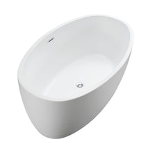 Load image into Gallery viewer, Altair Bathtub Altair Jolie 55" x 32" Freestanding Soaking Acrylic Bathtub 51055-BAT-WH-F