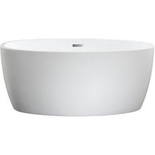 Load image into Gallery viewer, Altair Bathtub Altair Jolie 55" x 32" Freestanding Soaking Acrylic Bathtub 51055-BAT-WH-F