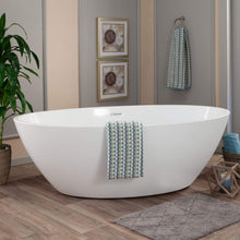 Load image into Gallery viewer, Altair Bathtub Altair Jolie 69" x 40" Freestanding Soaking Acrylic Bathtub 51069-BAT-WH-F