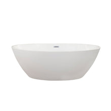 Load image into Gallery viewer, Altair Bathtub Altair Jolie 69" x 40" Freestanding Soaking Acrylic Bathtub 51069-BAT-WH-F