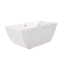 Load image into Gallery viewer, Altair Bathtub Altair Montague 67" x 32" Freestanding Soaking Acrylic Bathtub 50967-BAT-WH-F