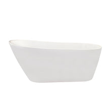 Load image into Gallery viewer, Altair Bathtub Altair Shaia 67" x 32" Freestanding Soaking Acrylic Bathtub 50367-BAT-WH-F