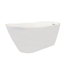 Load image into Gallery viewer, Altair Bathtub Altair Shaia 67" x 32" Freestanding Soaking Acrylic Bathtub 50367-BAT-WH-F
