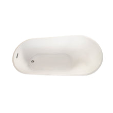 Load image into Gallery viewer, Altair Bathtub Altair Shaia 67" x 32" Freestanding Soaking Acrylic Bathtub 50367-BAT-WH-F