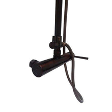 Load image into Gallery viewer, Bellaterra Home Bathroom Faucets Bellaterra Home Rainfall Shower and Tub Wall-Mount Faucet with Hand Shower in Oil Rubbed Bronze