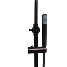 Load image into Gallery viewer, Bellaterra Home Bathroom Faucets Bellaterra Home Rainfall Shower and Tub Wall-Mount Faucet with Hand Shower in Oil Rubbed Bronze
