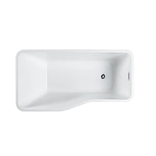 Load image into Gallery viewer, Bellaterra Home Bathtub BellaTerra Home Florence 59 inch Freestanding Bathtub in Glossy White