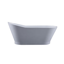 Load image into Gallery viewer, Bellaterra Home Vanity BellaTerra Home Melun 67 inch Freestanding Bathtub in White