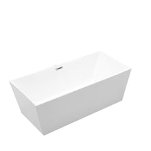 Load image into Gallery viewer, Bellaterra Home Vanity BellaTerra Home Odessa 67 inch Freestanding Bathtub in Glossy White