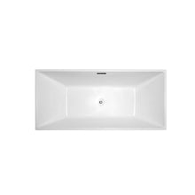 Load image into Gallery viewer, Bellaterra Home Vanity BellaTerra Home Odessa 67 inch Freestanding Bathtub in Glossy White