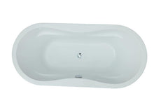 Load image into Gallery viewer, Legion Furniture Bathtub Legion Furniture WE6847 66" White Acrylic Tub, No Faucet