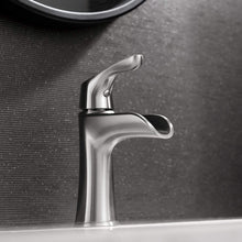 Load image into Gallery viewer, Vinnova Bathroom Faucets Satin Nickel $169.00 *Vinnova Althea Single-Handle Basin Bathroom Faucet
