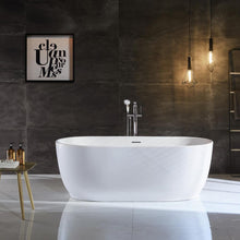 Load image into Gallery viewer, Vinnova Bathtub Vinnova Angelica 59" x 31.5" Soaking Bathtub