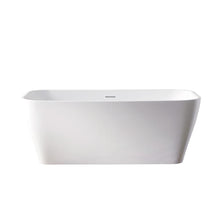 Load image into Gallery viewer, Vinnova Bathtub Vinnova Augustine 59" x 31.5" Soaking Bathtub