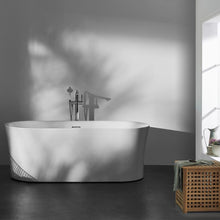Load image into Gallery viewer, Vinnova Bathtub White $1499.00 *Vinnova Aubrey 67" x 31.5" Soaking Bathtub