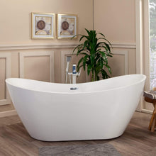 Load image into Gallery viewer, Altair Bathtub Altair Alana 70&quot; x 32&quot; Freestanding Soaking Acrylic Bathtub 50270-BAT-WH-F