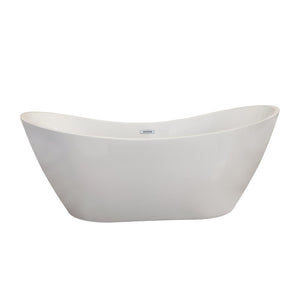 Altair Bathtub Altair Alana 70" x 32" Freestanding Soaking Acrylic Bathtub 50270-BAT-WH-F