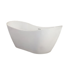 Load image into Gallery viewer, Altair Bathtub Altair Alana 70&quot; x 32&quot; Freestanding Soaking Acrylic Bathtub 50270-BAT-WH-F