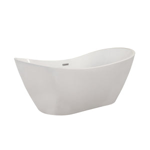 Altair Bathtub Altair Alana 70" x 32" Freestanding Soaking Acrylic Bathtub 50270-BAT-WH-F