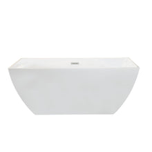 Load image into Gallery viewer, Altair Bathtub Altair Montague 59&quot; x 30&quot; Freestanding Soaking Acrylic Bathtub 50959-BAT-WH-F