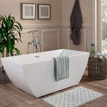 Load image into Gallery viewer, Altair Bathtub Altair Montague 59&quot; x 30&quot; Freestanding Soaking Acrylic Bathtub 50959-BAT-WH-F