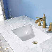 Load image into Gallery viewer, Altair Vanity Altair Ivy 48&quot; Single Bathroom Vanity Set in Gray, White or Royal Blue Finish and Carrara White Marble Countertop