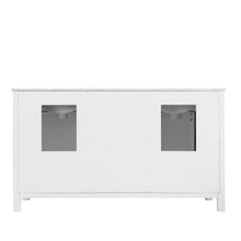 Load image into Gallery viewer, Altair Vanity Altair Kinsley 60&quot; Double Bathroom Vanity Set in Gray or White Finish and Carrara White Marble Countertop