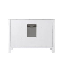 Load image into Gallery viewer, Altair Vanity Altair Maribella 48&quot; Single Bathroom Vanity Set in White or Rust Black Finish and Carrara White Marble Countertop With Mirror