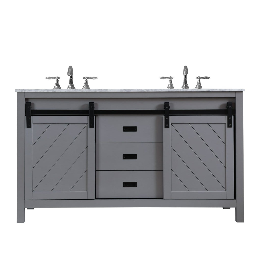 Altair Vanity Gray Finish Altair Kinsley 60