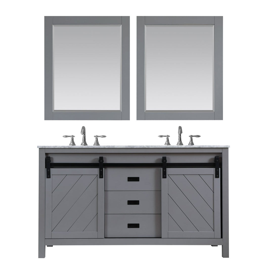 Altair Vanity Gray Finish Altair Kinsley 60