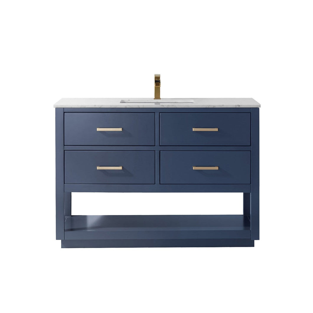 Altair Vanity Royal Blue Finish Altair Remi 48