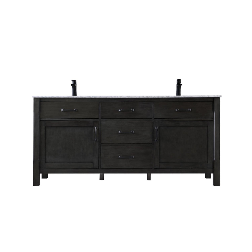 Altair Vanity Rust Black Finish $1,799.00 Altair Maribella 72