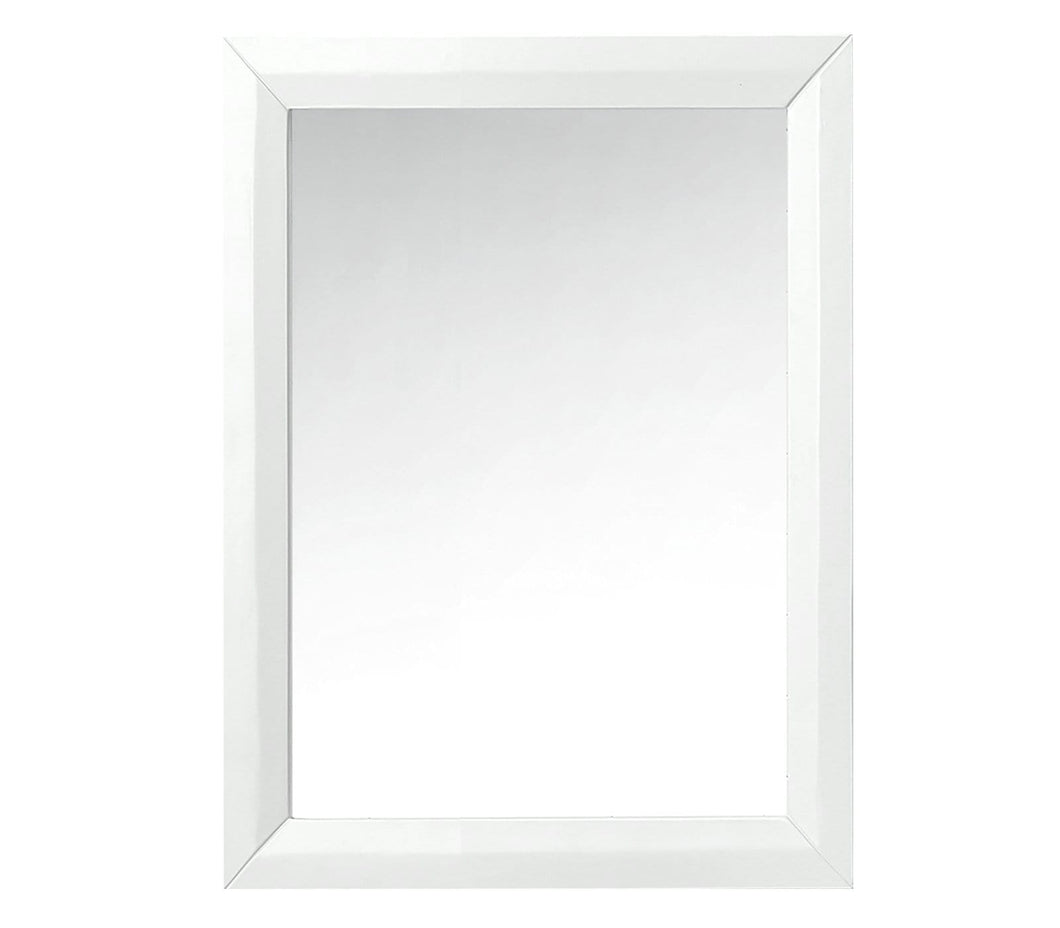 Ancerre Designs Mirror Ancerre Designs M-24-W 24 in. Framed Mirror in White