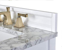 Load image into Gallery viewer, Ancerre Designs Vanity Ancerre Designs VTS-ADELINE-60-W-CW-GD Adeline 60 in. Bath Vanity Set in White