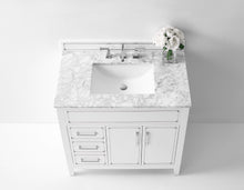 Load image into Gallery viewer, Ancerre Designs Vanity Ancerre Designs VTS-ASPEN-36-W-CW Aspen 36 in. Bath Vanity Set in White