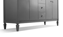 Load image into Gallery viewer, Ancerre Designs Vanity Ancerre Designs VTS-KAYLEIGH-60-SG-CW  Kayleigh 60 in. Bath Vanity Set in Sapphire Gray