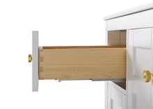 Load image into Gallery viewer, Ancerre Designs Vanity Ancerre Designs VTS-MAILI-60-W-CW-GD  Maili 60 in. Bath Vanity Set in White