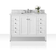 Load image into Gallery viewer, Ancerre Designs Vanity Ancerre Designs VTS-SHELTON-48-W-CW  Shelton 48 in. Bath Vanity Set in White