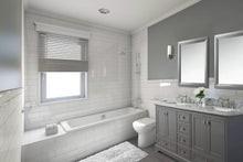 Load image into Gallery viewer, Ancerre Designs Vanity Ancerre Designs VTSM-AUDREY-72-SG-CW   Audrey 72 in. Bath Vanity Set in Sapphire Gray with 24 in. Mirror