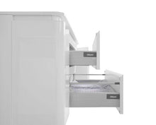 Load image into Gallery viewer, Ancerre Designs Vanity Ancerre Designs VTSM-GWYNETH-55-W-MW Gwyneth 55 in. Bath Vanity Set in White