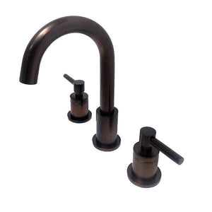 Bellaterra Home Bathroom Faucets Bellaterra Home Faenza Double Handle Brush Widespread Bathroom Faucet with Drain Assembly