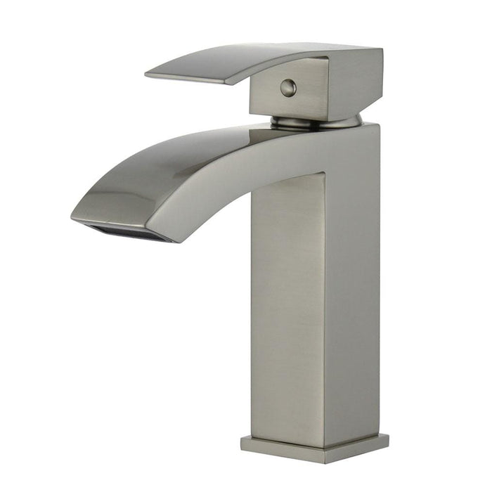 Bellaterra Home Bathroom Faucets Brushed Nickel $206.00 Bellaterra Home Cordoba Single Handle Bathroom Vanity Faucet With Overflow Drain