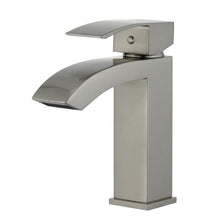 Load image into Gallery viewer, Bellaterra Home Bathroom Faucets Brushed Nickel $206.00 Bellaterra Home Cordoba Single Handle Bathroom Vanity Faucet Without Overflow Drain