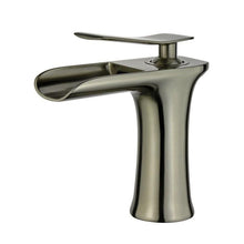 Load image into Gallery viewer, Bellaterra Home Bathroom Faucets Brushed Nickel $240.00 Bellaterra Home Logrono Single Handle Bathroom Vanity Faucet Without Overflow Drain